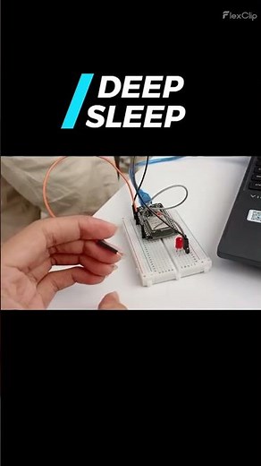Simple deep sleep, to save power usage on the ESP32 #arduino #esp32