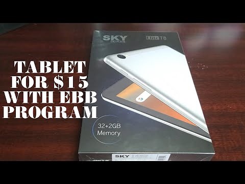 Get tablet for $15 w/ Stand-up wireless when you sign up for lifeline + Emergency Broadband Benefits
