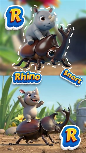 Q R S T Animals Ride Insects 🐟🦏🦈🐢 QueenSnapper Rhino Shark Tortoise Ant Beetle Butterfly