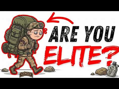 The 10 Levels of a US Army Ranger: From Candidate to Legend (Animated)