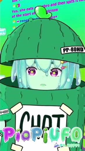 Slime Girl asks Chat a Question with an Obvious Answer #piapiufo #vtuber