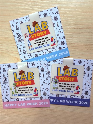 Lab Week 2026 Magnetic Bookmark, Medtech Celebration Favor, Lab Gifts - Etsy