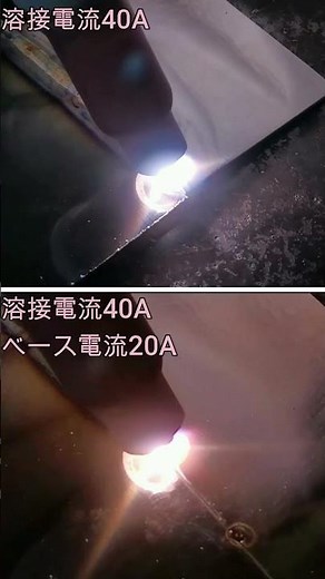 ステンレス板厚１mm、パルスTIG溶接で焼け、歪を抑える！ #shorts