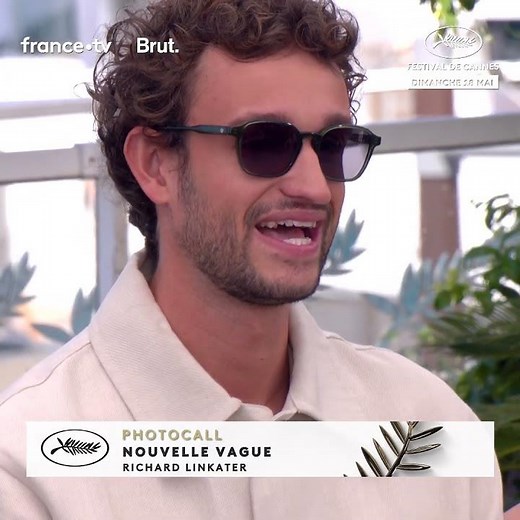 L'équipe du film "Nouvelle Vague" de Richard Linklater au photocall du Festival de Cannes 2025 !