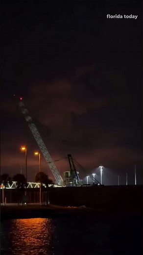 Watch and hear Blue Origin New Glenn explosion and explosive rumble