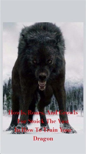 Howls, Roars, And Growls For Stoick The Vast In How To Train Your Dragon #WolfVikingPendolf