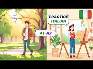 ☕ Easy Real Italian Conversation for Beginners | Full Daily Routine in Italian! 🌟