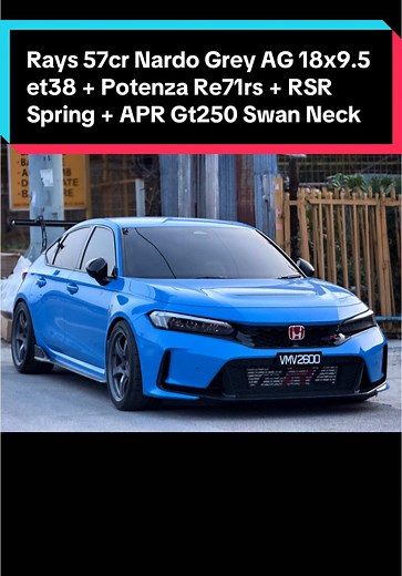 Honda Civic Type R FL5 with Rays 57CR and Upgrades