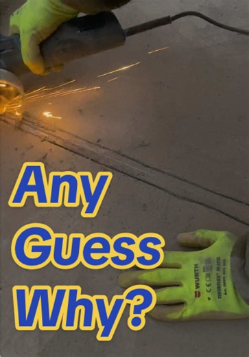 ASMR concrete cutting. I’m cutting a concrete floor with an angle grinder — but why? No talking, just real tool sounds, dust, and sparks. Comment if you know the reason. 🎧 Headphones recommended. — #asmr #concrete #satisfying #diy #grinder