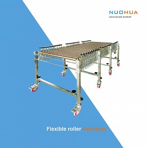 [Hot Item] Conveyor System Customized Gravity Roller Conveyor with Side Guide for Material Handling Solution