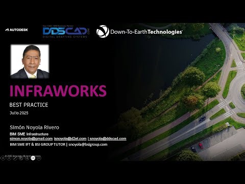 Autodesk Infraworks creacion de Muros Curvos Resolviendo Proyectos Reales!