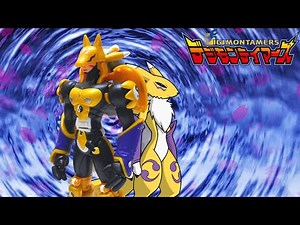 Warp-Digivolving Renamon to Sakuyamon Figure Review 【超進化シリーズ レナモン → サクヤモン】
