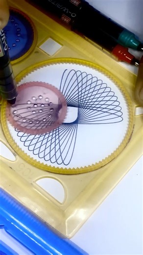 Colorful Spirograph Pattern | Mesmerizing Art Shorts #shorts #spirograph #art #2025