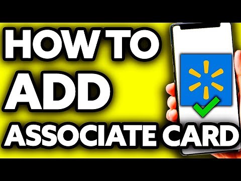 How To Add Associate Discount Card to Walmart App (2025)