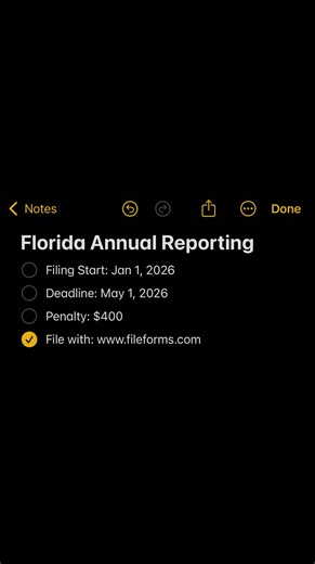 15 reactions | Florida Annual Report due May 1. File now to keep your business in good standing and avoid late fees. FileForms makes it fast and simple. | FileForms | Facebook