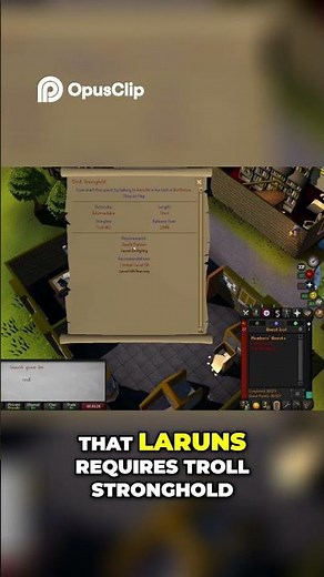 Troll Stronghold & Death Plateau Ultimate Guide Unlocked! #gaming #osrs #youtube #shorts