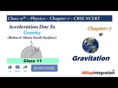 Acceleration Due To Gravity Explained | Class 11 Physics Chapter 7
