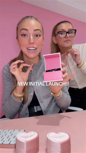 Hi everyone ✨ I’m beyond excited to officially welcome our newest initial to the Belle family. Meet the It Girl Initial!!! This initial is a Belle custom font designed for effortless, everyday wear! Available in 14k gold plating and silver, this piece is already one of my absolute favorites. I also couldn’t resist giving you a little sneak peek of my new office while sharing it with you !!! And don’t forget with every charm, ring, or pair of earrings, you’ll receive our brand-new Valentine’s Day