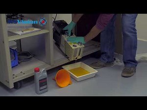 Sciex 4000 - Changing the rough pump oil