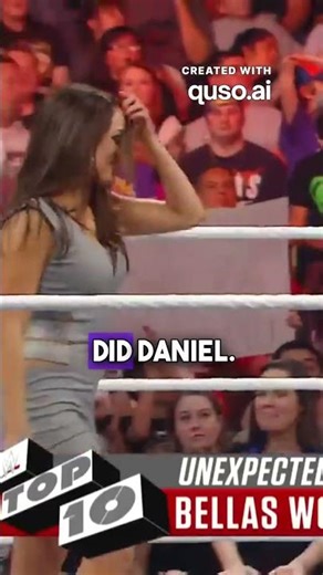 daniel bryan's unexpected kiss #wwe #wrestlingfans316 #wwenews #wrestlingfuture #wwehistory #wwefan