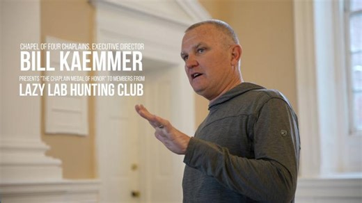 Presentation of "The Chaplain Medal of Honor"