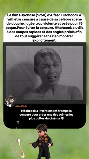 Hitchcock a Trompé la Censure Avec du Montage 🚿 | Psycho (1960)