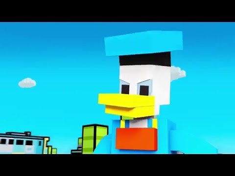Disney Crossy Road: Mickey Mouse and Donald Duck