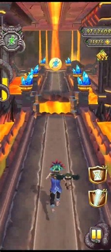 Temple Run Gameplay 112 - Wall Runs & Perfect Dodges 🎮 #TempleRun #Gaming #Skills