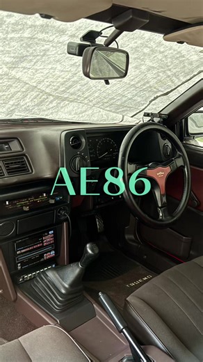 Takumi's Early Stage AE86 in Initial D
