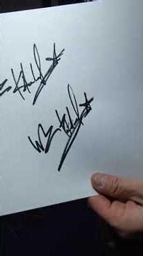 I can forge any signature, even wiz khalifa's 👈