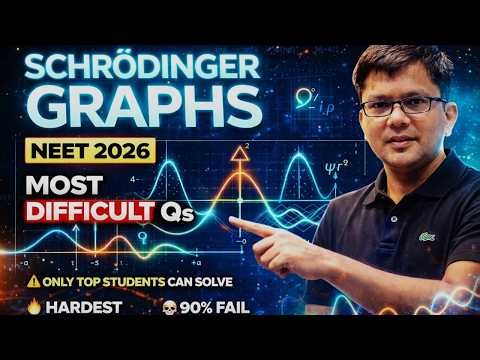 Schrodinger GRAPHS | MOST IMPORTANT QUESTIONS | NEET 2026 | HSP SIR