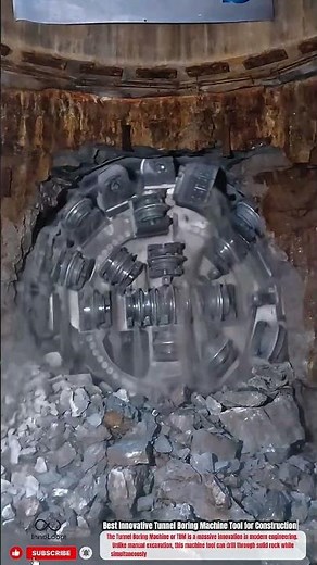Best Innovative Tunnel Boring Machine Tool for Construction #innovation