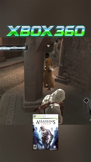 Pickpocketing Was TOO EASY in Assassin’s Creed 💀 | Xbox 360 #gaming #xbox360#Altair #RetroGaming