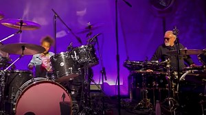 Nandi Bushell has in-person drum battle with Queen's Roger Taylor: Watch