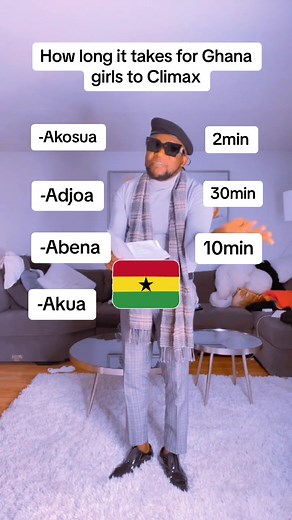 Ghana Girls Climax Time Revealed