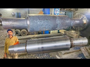 Brilliant Amazing Technique How The Made in Ship Propeller Shaft // Propeller Marine Ship Shafts