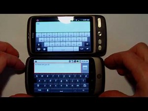 HTC Desire or Nexus one - keyboard test