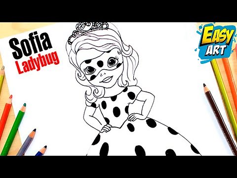 Princesa sofia | Cómo dibujar la princesa sofia | How to draw the princess sofia | PAR1