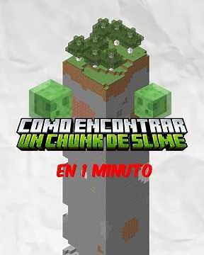 How to FIND a SLIME CHUNK in 1 MINUTE! 🔎 #minecraft #minecraftjava #minecraftbedrock