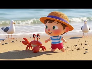 Baby Crab Dances Sideways | Fun Ocean Moves & Dance Song for Kids | Nursery Rhyme