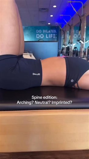 Pilates is all about control and it starts with your spine! Knowing your alignment helps your core work smarter, not harder. Learn to feel your spine, protect your back, and let your core do the work! 💙 #spinealignment #Pilates @clubpilatesleessummit | Club Pilates