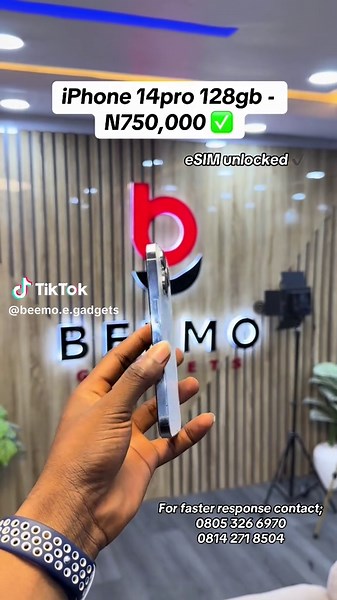 iPhone 14 Pro 128GB Available for Sale in Lagos