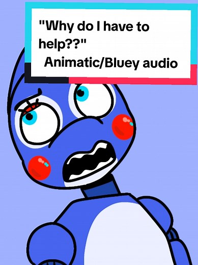 Orky's Charm: Navigating Bluey and FNAF Characters