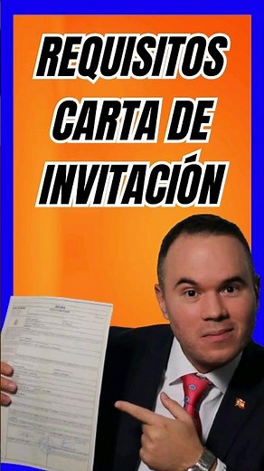 Requirements for an Invitation Letter to Spain