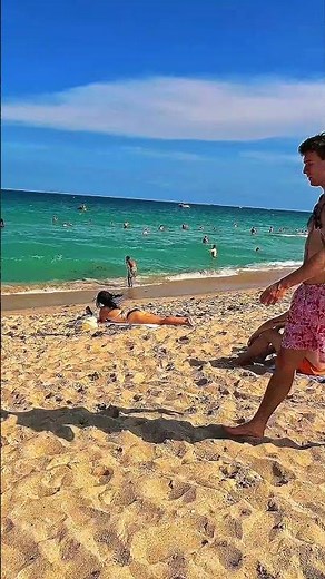 🇺🇸 Spring Break Beach Day in Florida, USA #shorts