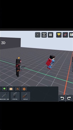 Spider Man vs Super Man in Puppet Sandbox 3D