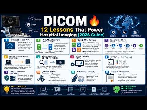 DICOM - 12 Lessons That Power Hospital Imaging (2026 Guide) #SmartHospitals #biomedicalengineering