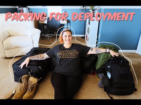 DEPLOYMENT DIARIES | WHAT TO PACK FOR AN AIR FORCE DEPLOYMENT