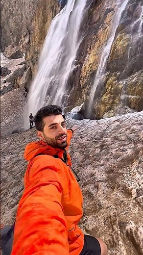 Hakkari Glacier Waterfall, which takes its source from the 22,000-year-old Cilo Glaciers, is trul...