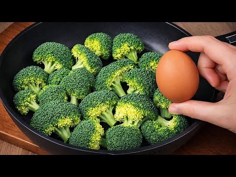 A simple broccoli recipe that I make almost every day! Dinner in 10 minutes!